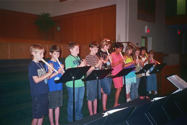 Recorder Consort practices for the Festival